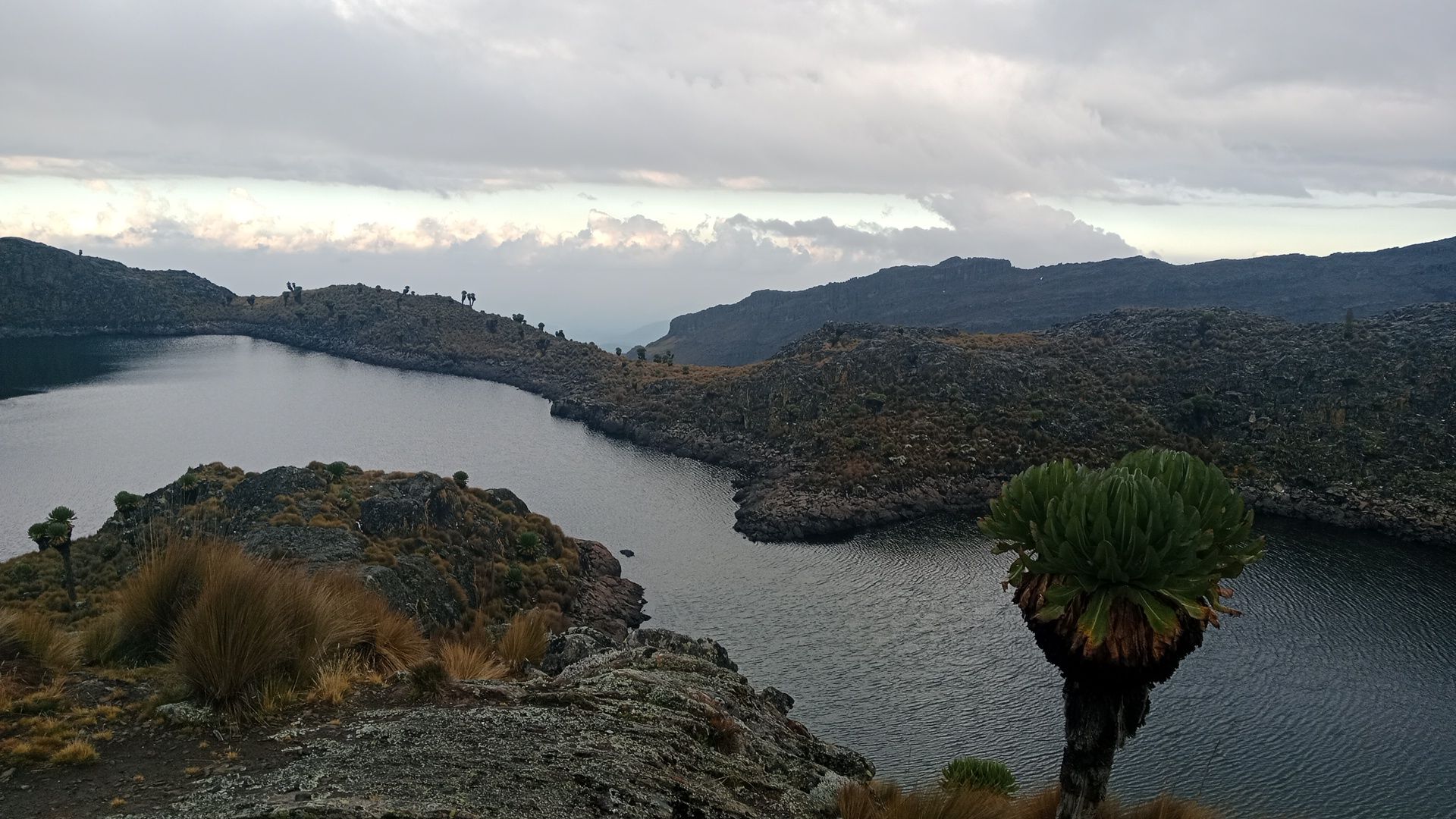 Lake Ellis on Mount Kenya