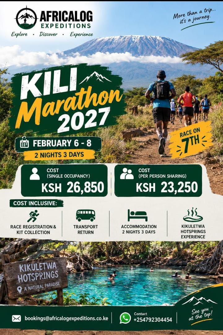 Kili Marathon 2027 poster